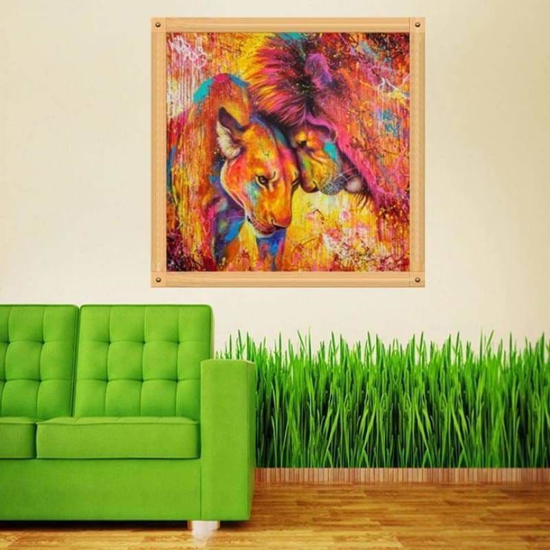 Full Drill - 5D DIY Diamond Painting Kits Cartoon Colorful 