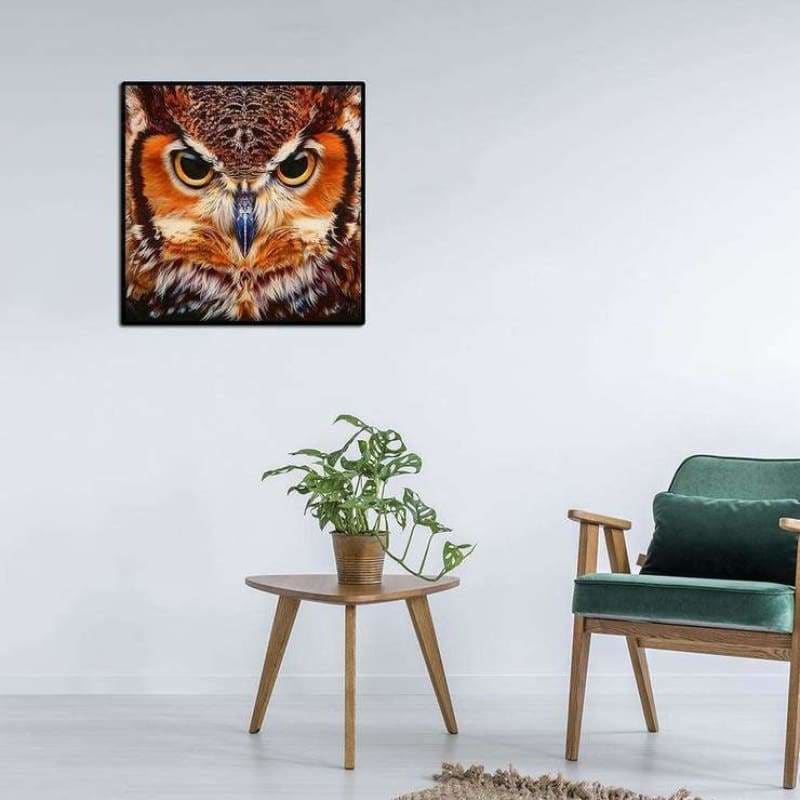 Full Drill - 5D DIY Diamond Painting Kits Cartoon Cool Owl