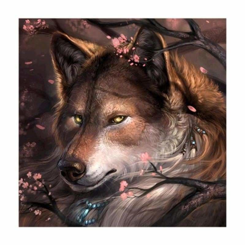 Full Drill - 5D DIY Diamond Painting Kits Cartoon Cool Wolf