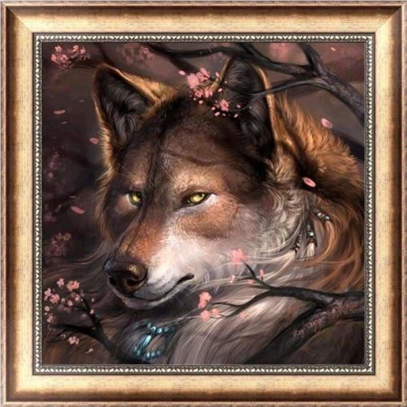 Full Drill - 5D DIY Diamond Painting Kits Cartoon Cool Wolf