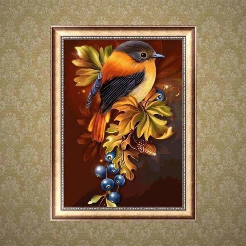 Full Drill - 5D DIY Diamond Painting Kits Cartoon Cute Bird 