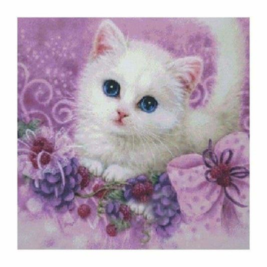 Full Drill - 5D DIY Diamond Painting Kits Cartoon Cute Cat