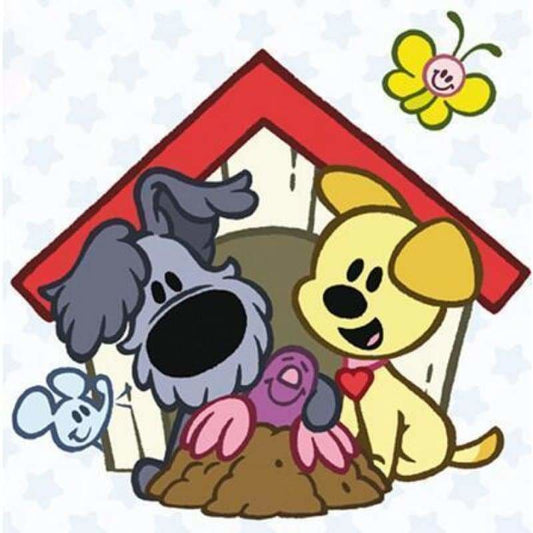 Full Drill - 5D DIY Diamond Painting Kits Cartoon Dogs House