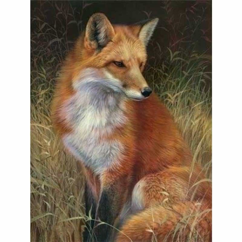 Full Drill - 5D DIY Diamond Painting Kits Cartoon Fox - 3