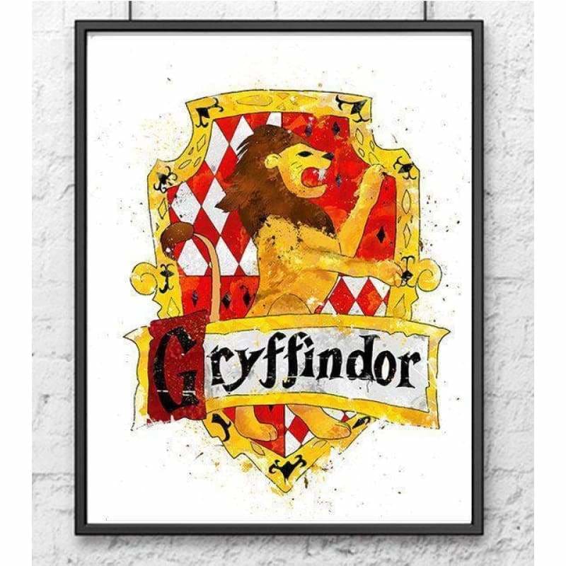 Full Drill - 5D DIY Diamond Painting Kits Cartoon Gryffindor