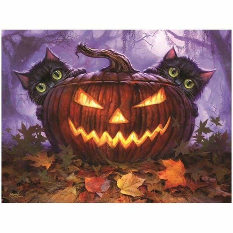 Full Drill - 5D DIY Diamond Painting Kits Cartoon Halloween 