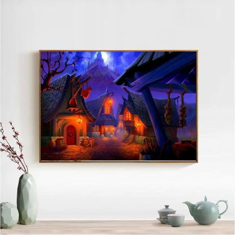 Full Drill - 5D DIY Diamond Painting Kits Cartoon Halloween 