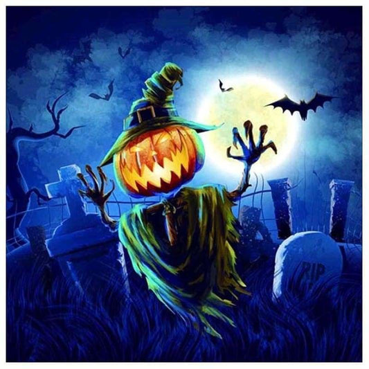 Full Drill - 5D DIY Diamond Painting Kits Cartoon Halloween 