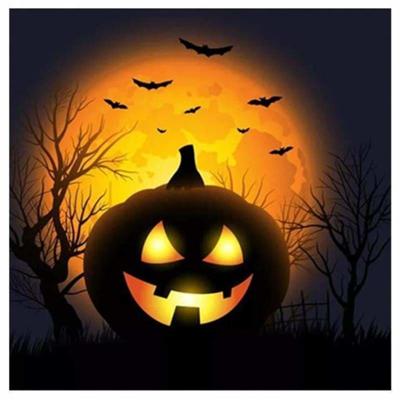 Full Drill - 5D DIY Diamond Painting Kits Cartoon Halloween 