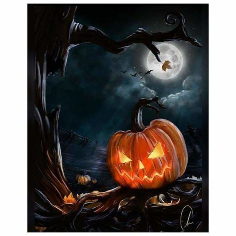 Full Drill - 5D DIY Diamond Painting Kits Cartoon Halloween 