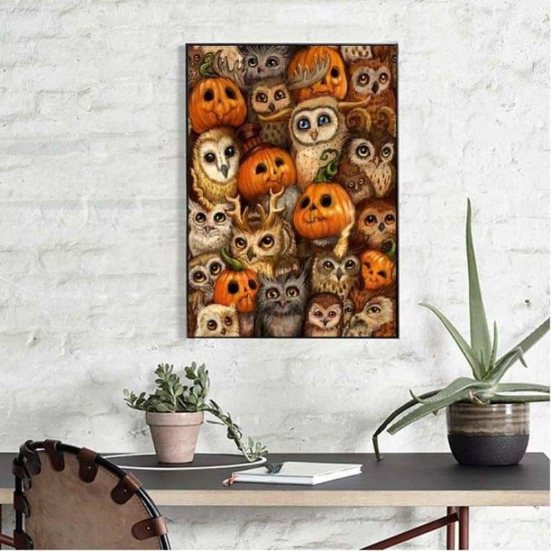 Full Drill - 5D DIY Diamond Painting Kits Cartoon Halloween 