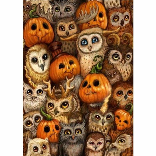 Full Drill - 5D DIY Diamond Painting Kits Cartoon Halloween