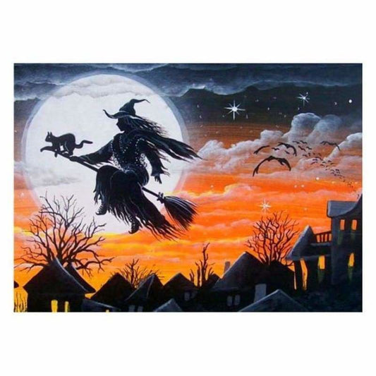 Full Drill - 5D DIY Diamond Painting Kits Cartoon Halloween
