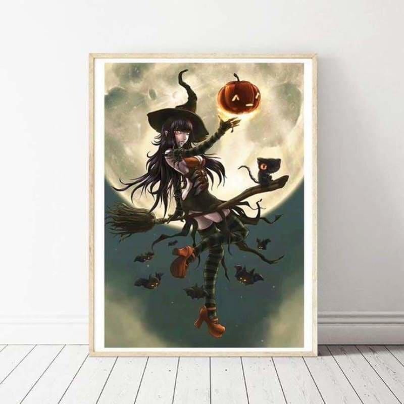 Full Drill - 5D DIY Diamond Painting Kits Cartoon Halloween 