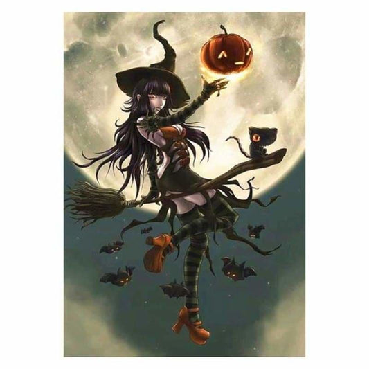 Full Drill - 5D DIY Diamond Painting Kits Cartoon Halloween
