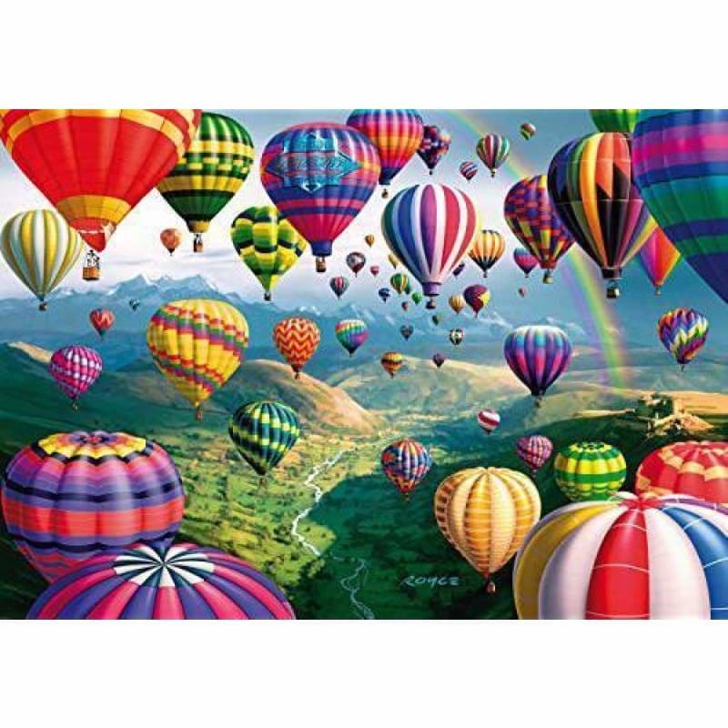 Full Drill - 5D DIY Diamond Painting Kits Cartoon Hot Air 