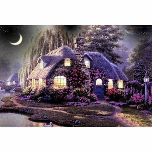 Full Drill - 5D DIY Diamond Painting Kits Cartoon Landscape
