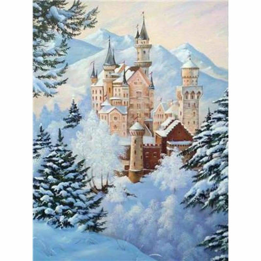 Full Drill - 5D DIY Diamond Painting Kits Cartoon Landscape 