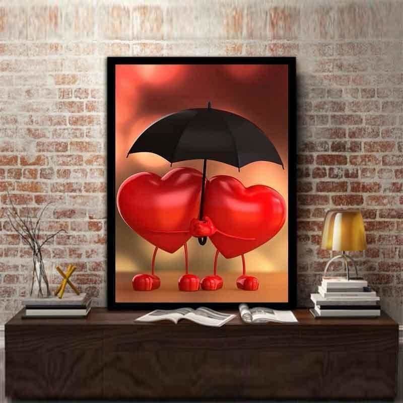 Full Drill - 5D DIY Diamond Painting Kits Cartoon Love 