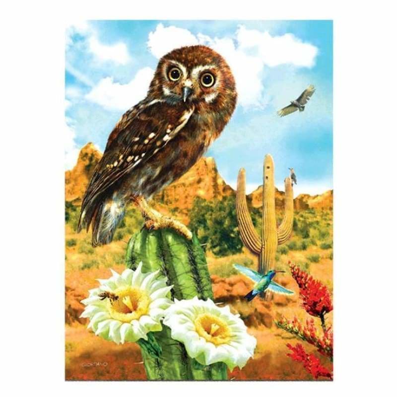 Full Drill - 5D DIY Diamond Painting Kits Cartoon Lovely Owl