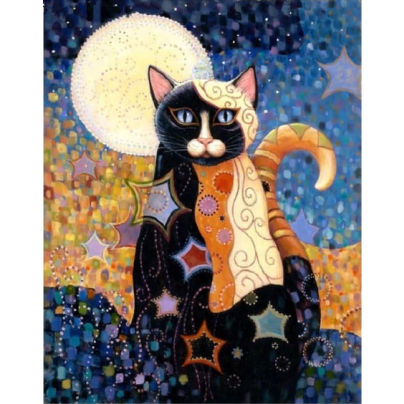 Full Drill - 5D DIY Diamond Painting Kits Cartoon Moon 