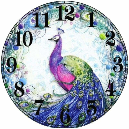 Full Drill - 5D DIY Diamond Painting Kits Cartoon Peacock