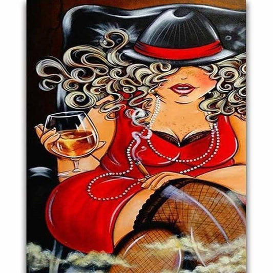 Full Drill - 5D DIY Diamond Painting Kits Cartoon Rich Fat