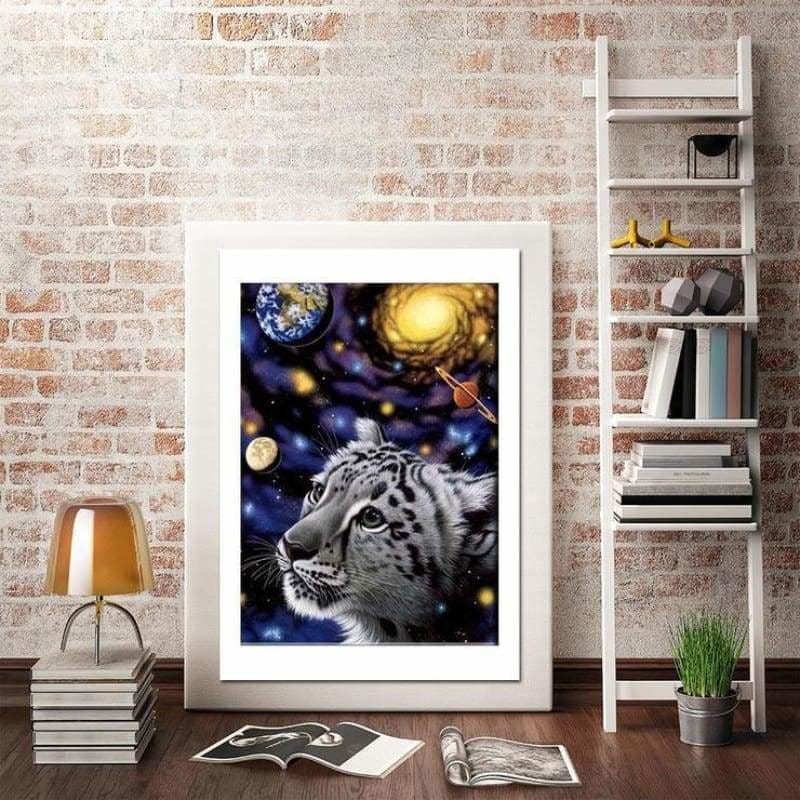 Full Drill - 5D DIY Diamond Painting Kits Cartoon Tiger 