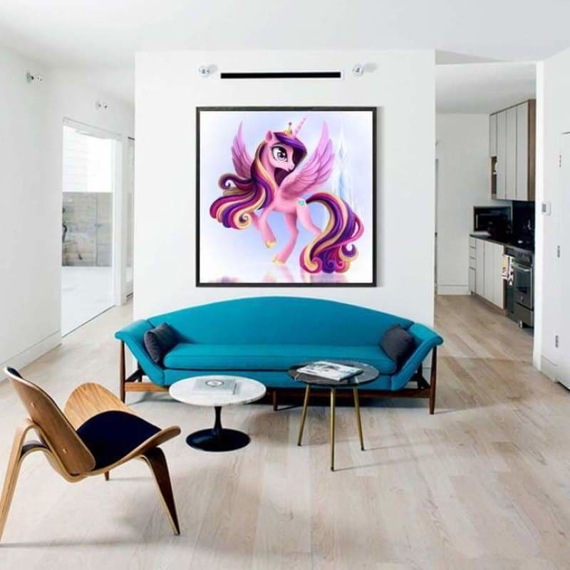 Full Drill - 5D DIY Diamond Painting Kits Cartoon Unicorn 