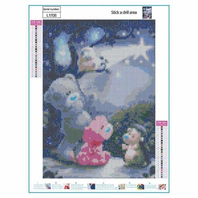 Full Drill - 5D DIY Diamond Painting Kits Cartoon Warm Cute 