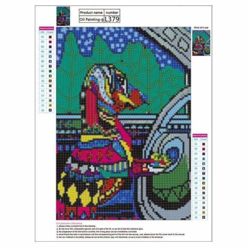 Full Drill - 5D DIY Diamond Painting Kits Colorful Cute Pet 
