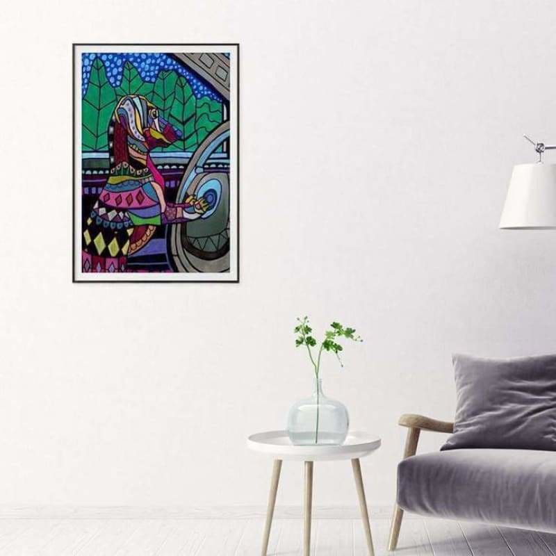 Full Drill - 5D DIY Diamond Painting Kits Colorful Cute Pet 