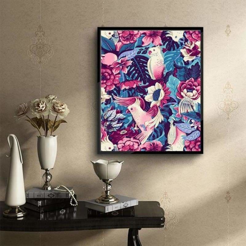 Full Drill - 5D DIY Diamond Painting Kits Colorful Flowers 