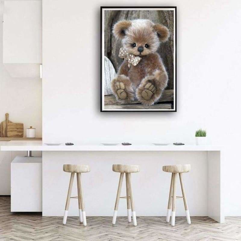 Full Drill - 5D DIY Diamond Painting Kits Cute Cartoon Teddy