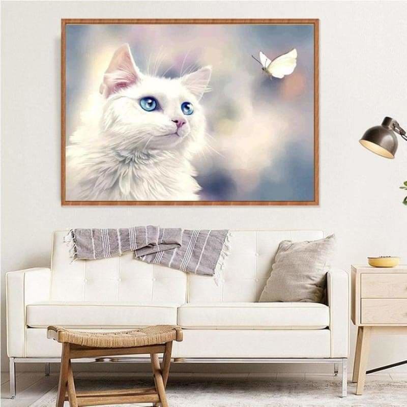 Full Drill - 5D DIY Diamond Painting Kits Cute Pet Cat - 3