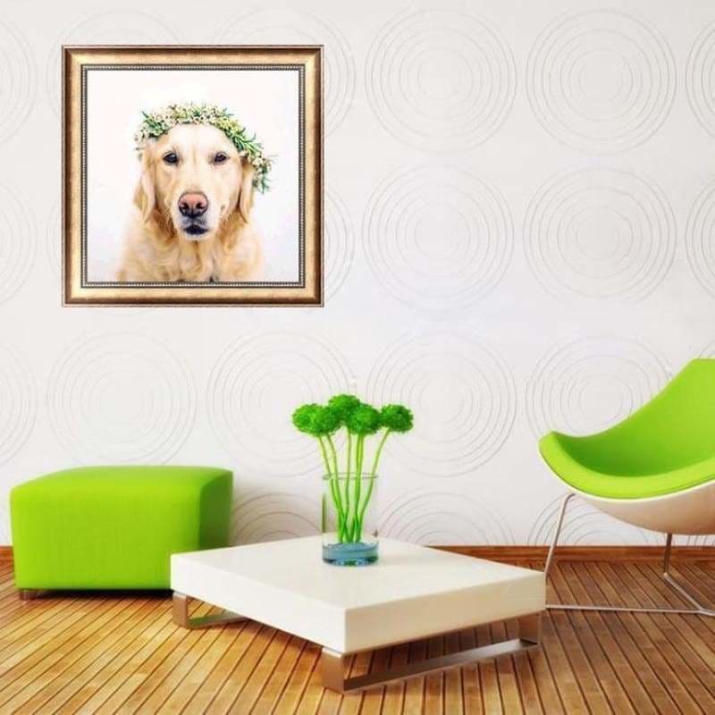 Full Drill - 5D DIY Diamond Painting Kits Cute Pet Dog