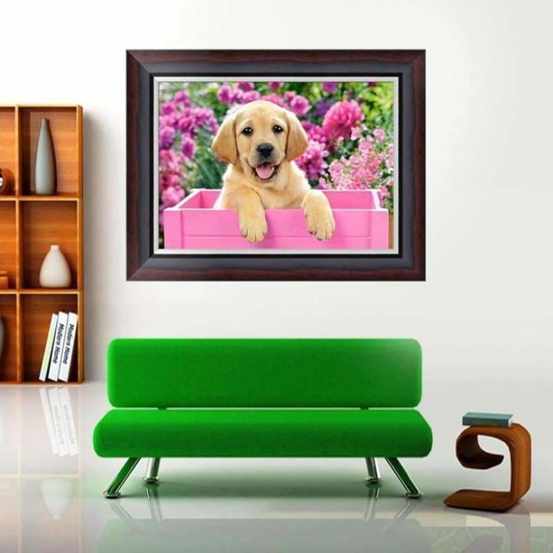 Full Drill - 5D DIY Diamond Painting Kits Cuteb Pet Dog - 3