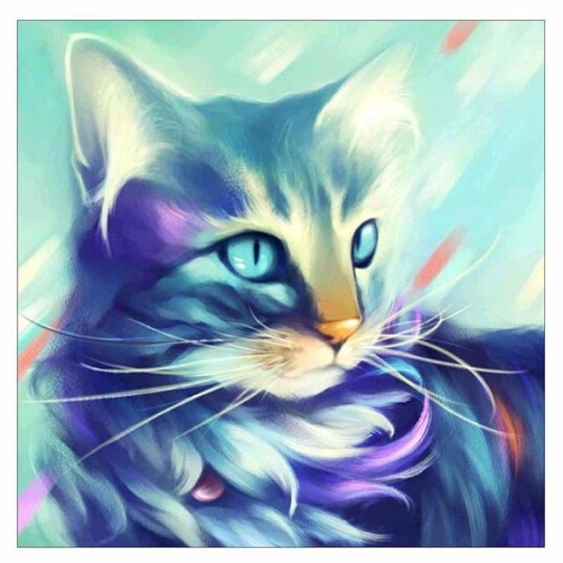 Full Drill - 5D DIY Diamond Painting Kits Dream Colorful Cat