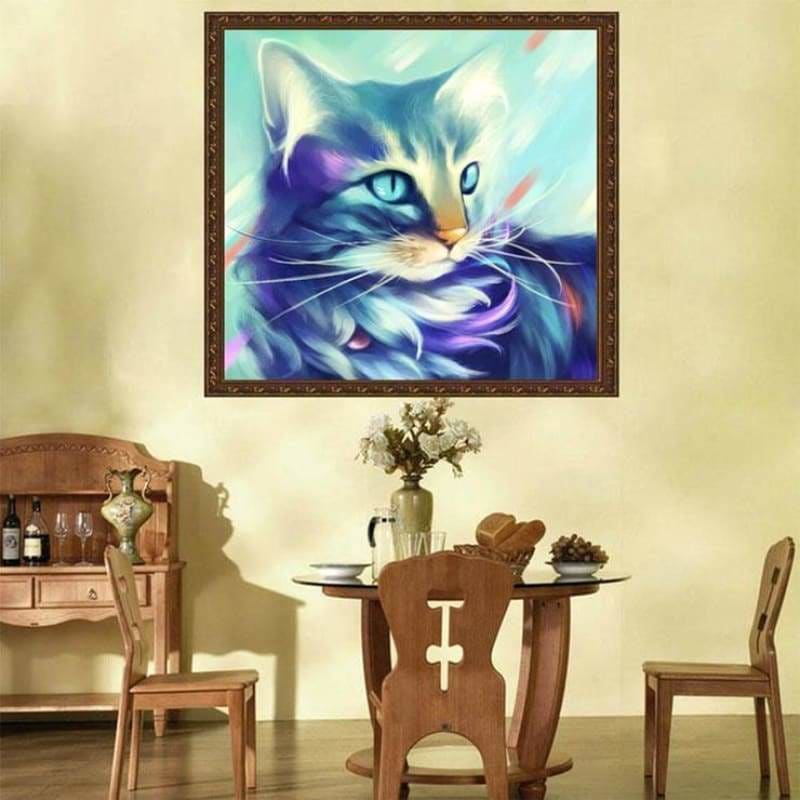 Full Drill - 5D DIY Diamond Painting Kits Dream Colorful Cat