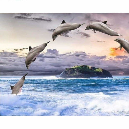Full Drill - 5D DIY Diamond Painting Kits Dream Leaping 