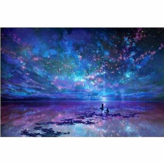 Full Drill - 5D DIY Diamond Painting Kits Dream Love Blue