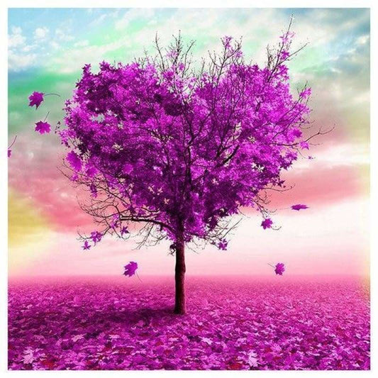 Full Drill - 5D DIY Diamond Painting Kits Fantasy Purple 