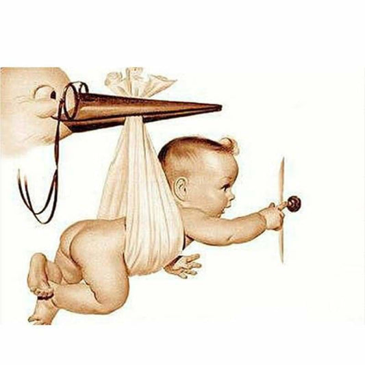 Full Drill - 5D DIY Diamond Painting Kits Funny Portrait of