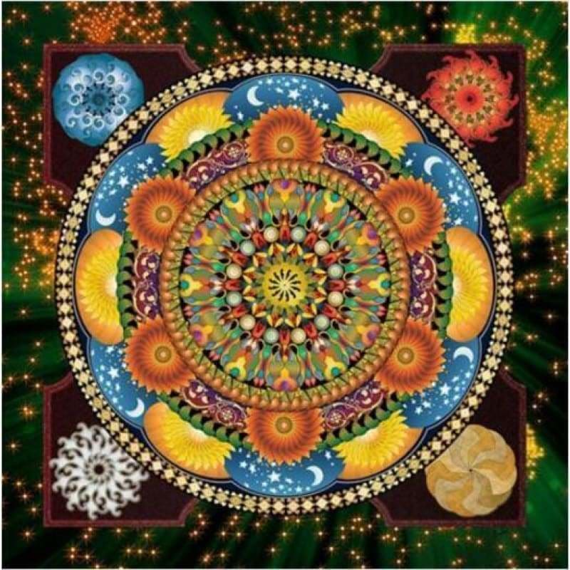 Full Drill - 5D DIY Diamond Painting Kits Mandala Abstract