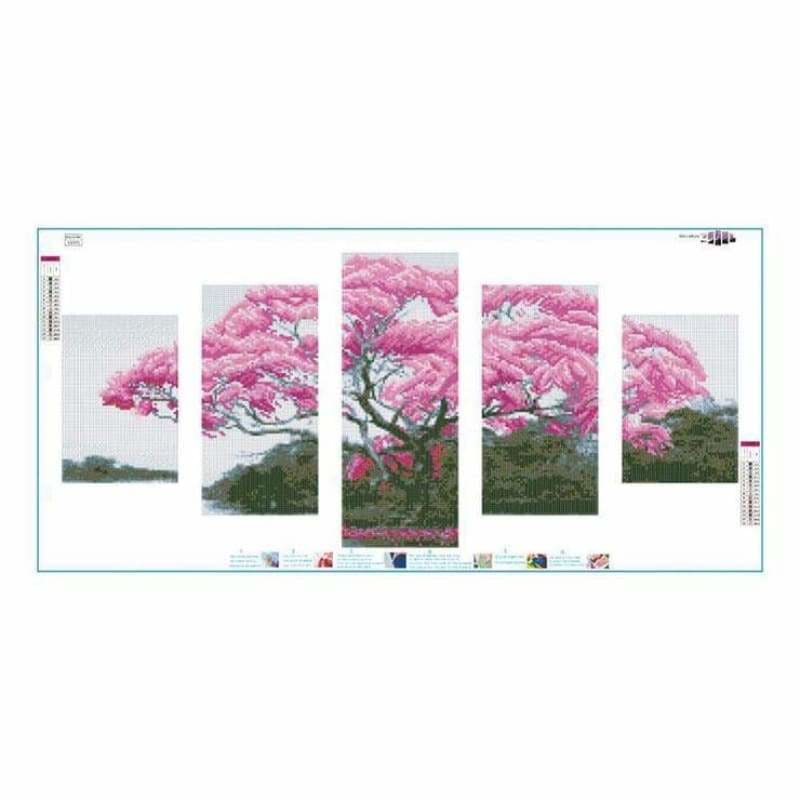 Full Drill - 5D DIY Diamond Painting Kits Multi Panel Nature