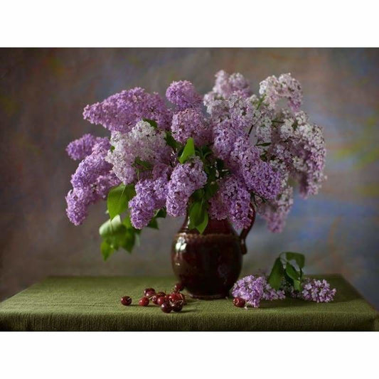 Full Drill - 5D DIY Diamond Painting Kits Pink And Lavender