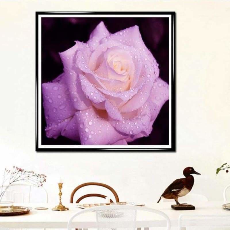 Full Drill - 5D DIY Diamond Painting Kits Pretty Pink Rose