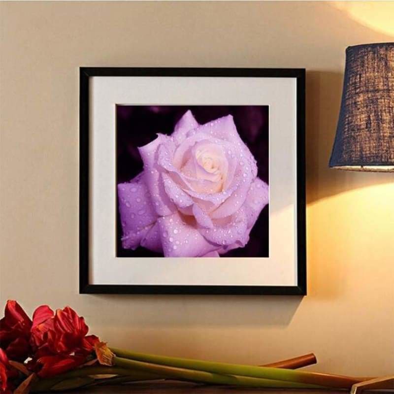 Full Drill - 5D DIY Diamond Painting Kits Pretty Pink Rose