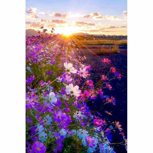 Full Drill - 5D DIY Diamond Painting Kits Sunset Morning