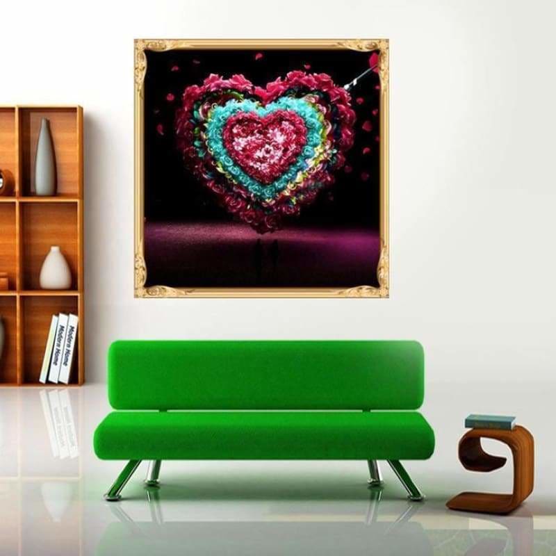 Full Drill - 5D DIY Diamond Painting Kits Valentines Day 